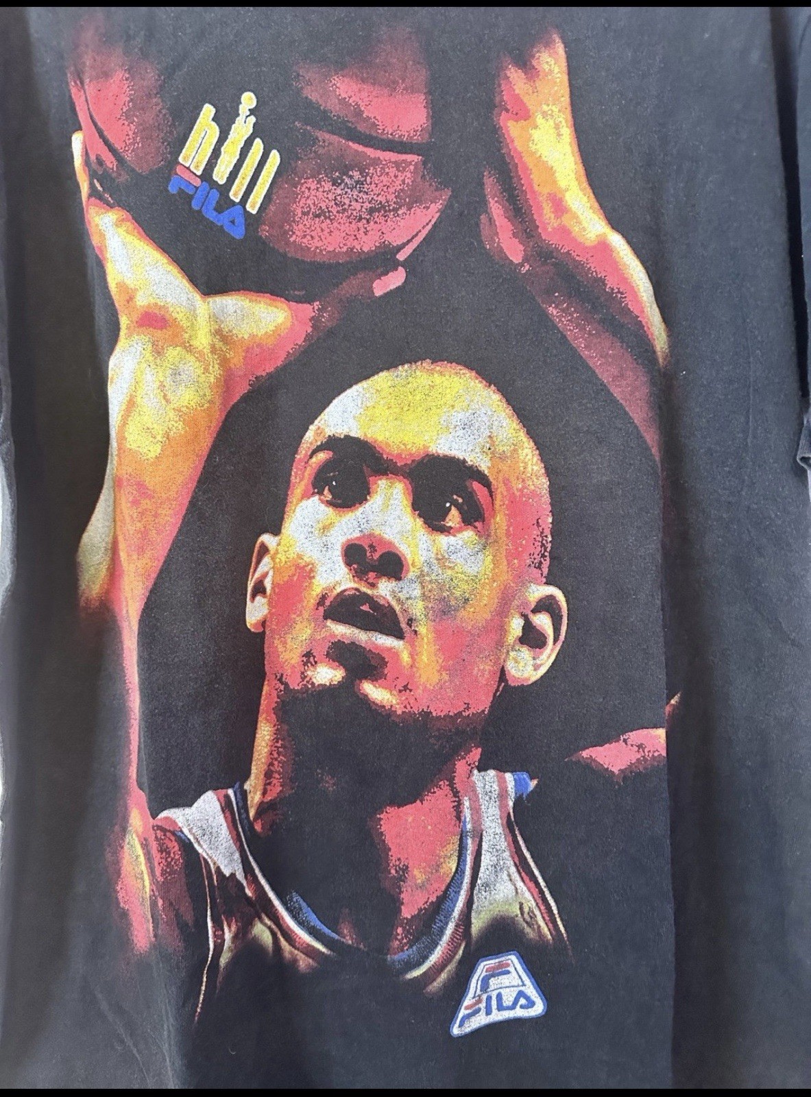 Vintage Fila Grant Hill Tee Size Large gallery