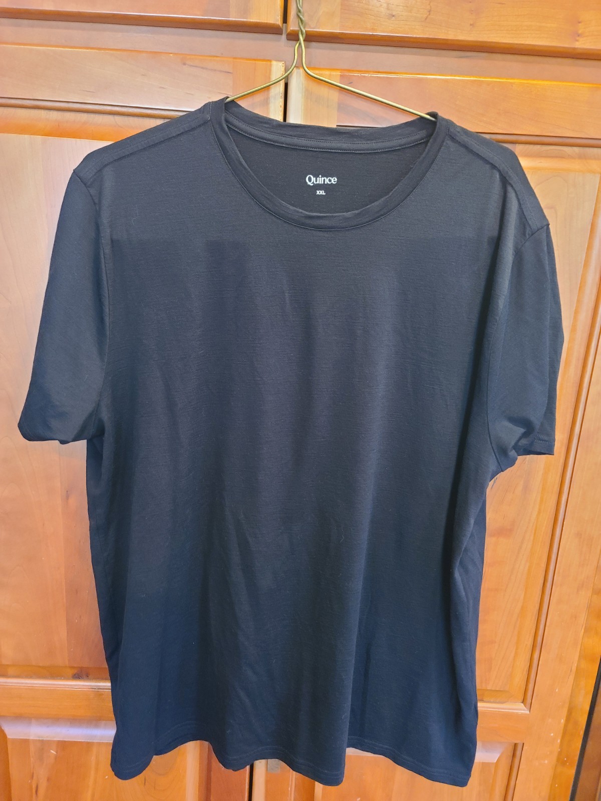Quince 100% Merino Wool All Season Black Short Sleeve Base Shirt Men's Size 2XL gallery