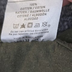 B&C Collection D-Day 6.6.44 Embroidered T-Shirt XXL Military Green