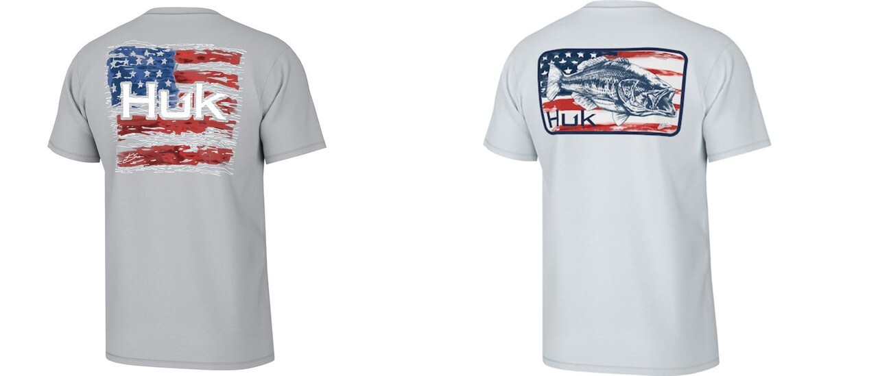 HUK KC Short Sleeve Tee Shirt- CHOOSE YOUR STYLE, COLOR AND SIZE! gallery