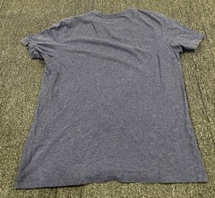 J. Crew Broken In Knit Goods Short Sleeve Shirt Navy Blue Size Small