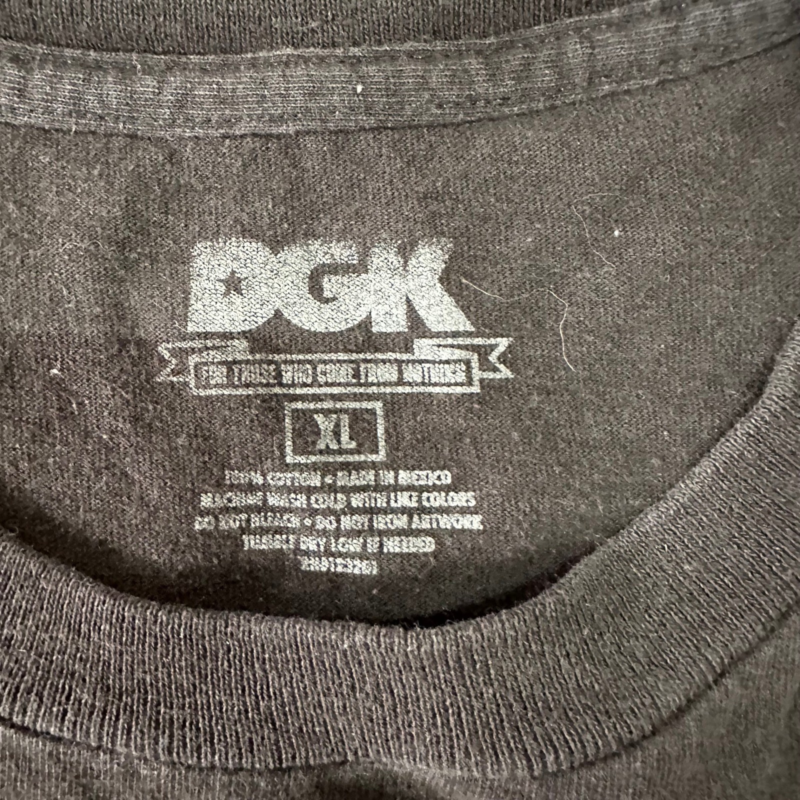 DGK T-Shirt Mens XL Black Ghetto Spec GT Race Car Graphic Cotton Streetwear gallery
