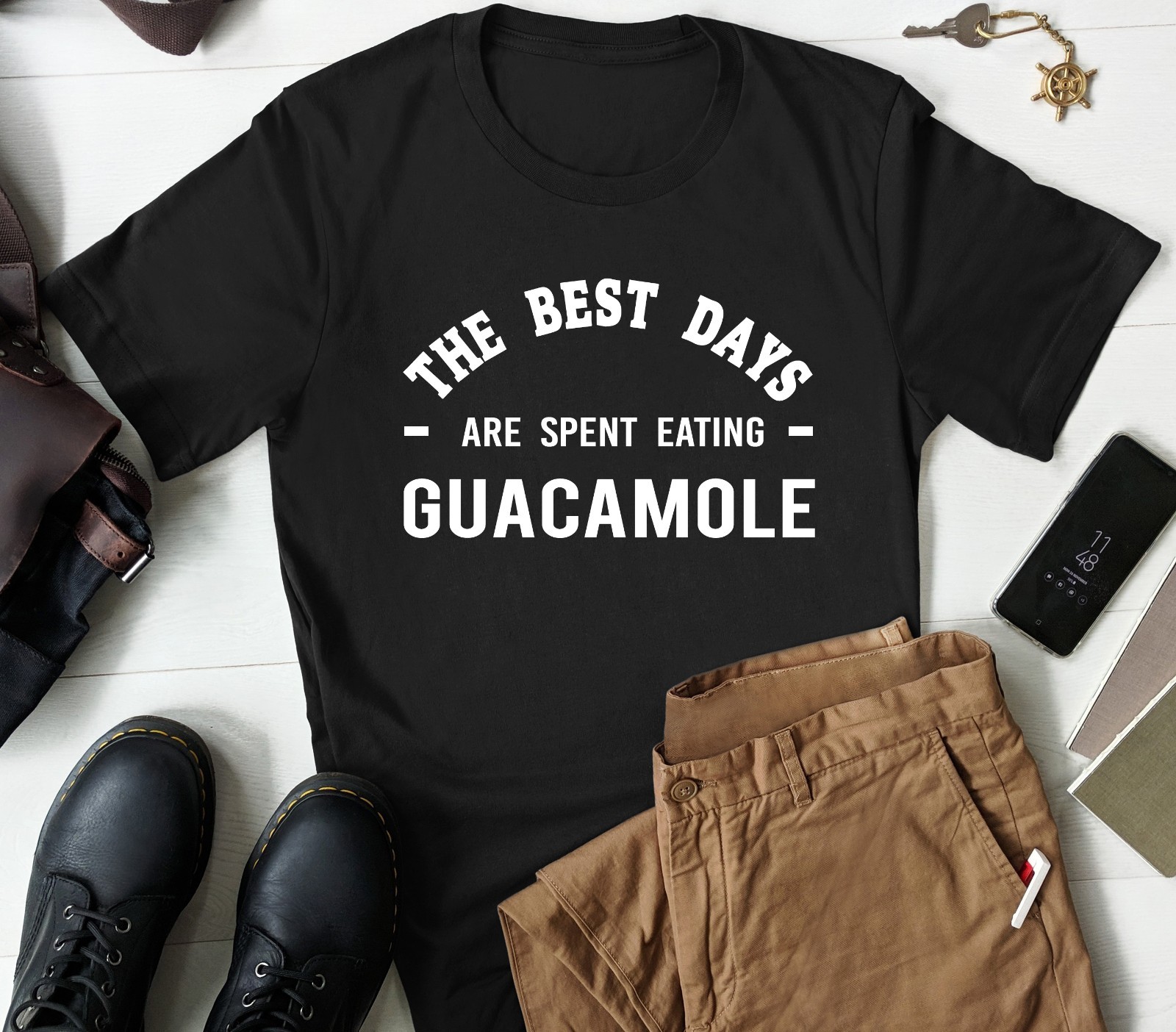 Guacamole Lover T-shirt Eating Avocado Funny Guacamole Eater Gifts Men & Women gallery