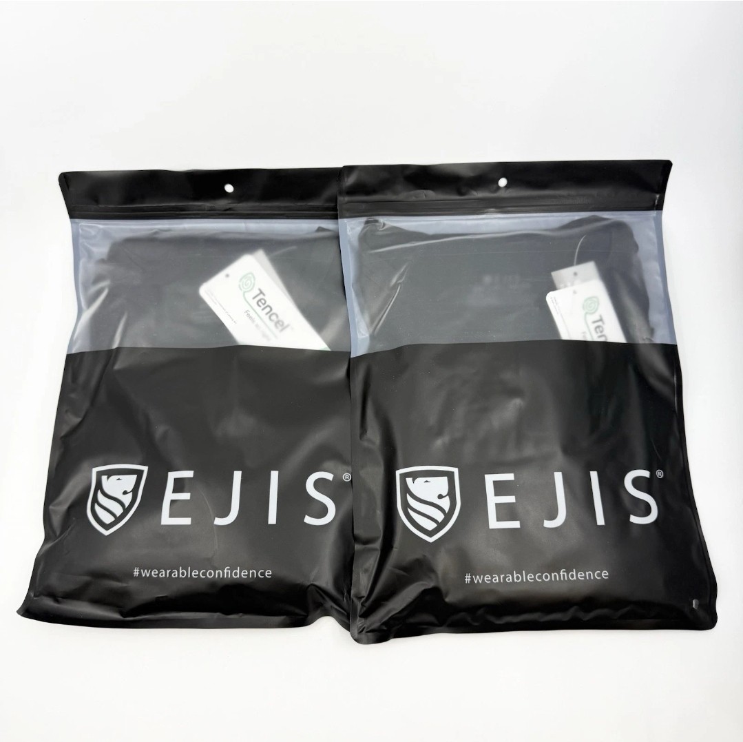 2X Ejis Sweat Defense Model Crew Undershirt T Shirt Modal Black Large Men’s Tee gallery
