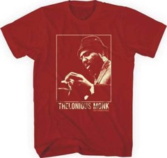 Thelonious Crimson Monk American Jazz Pianist Musician Music Tee Shirt JMM-1012