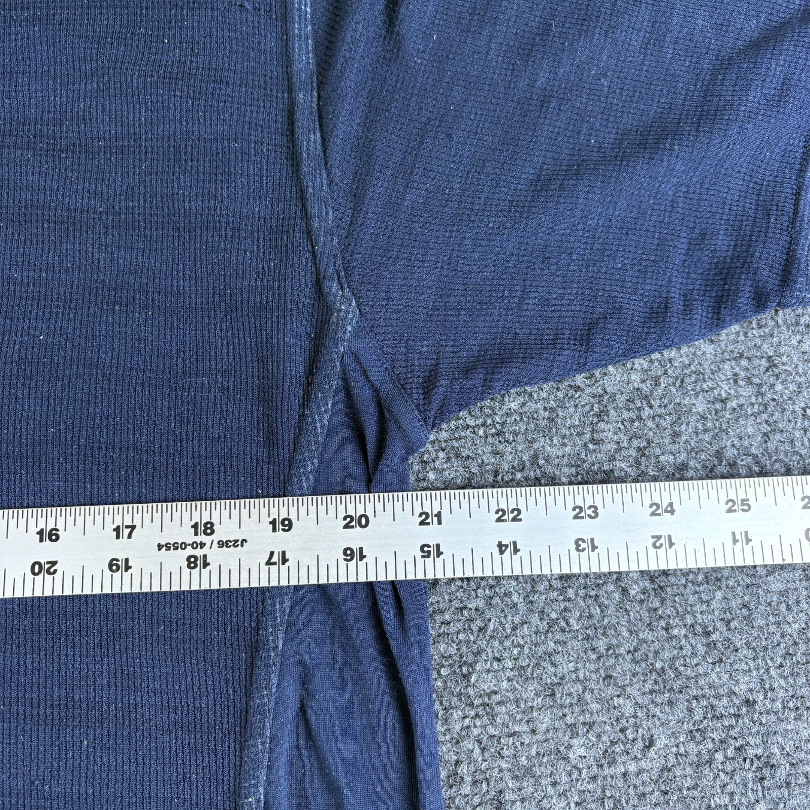 Buckle Black Burnout T Shirt Mens XL Blue Cotton Henley Neck Short Sleeve Casual gallery