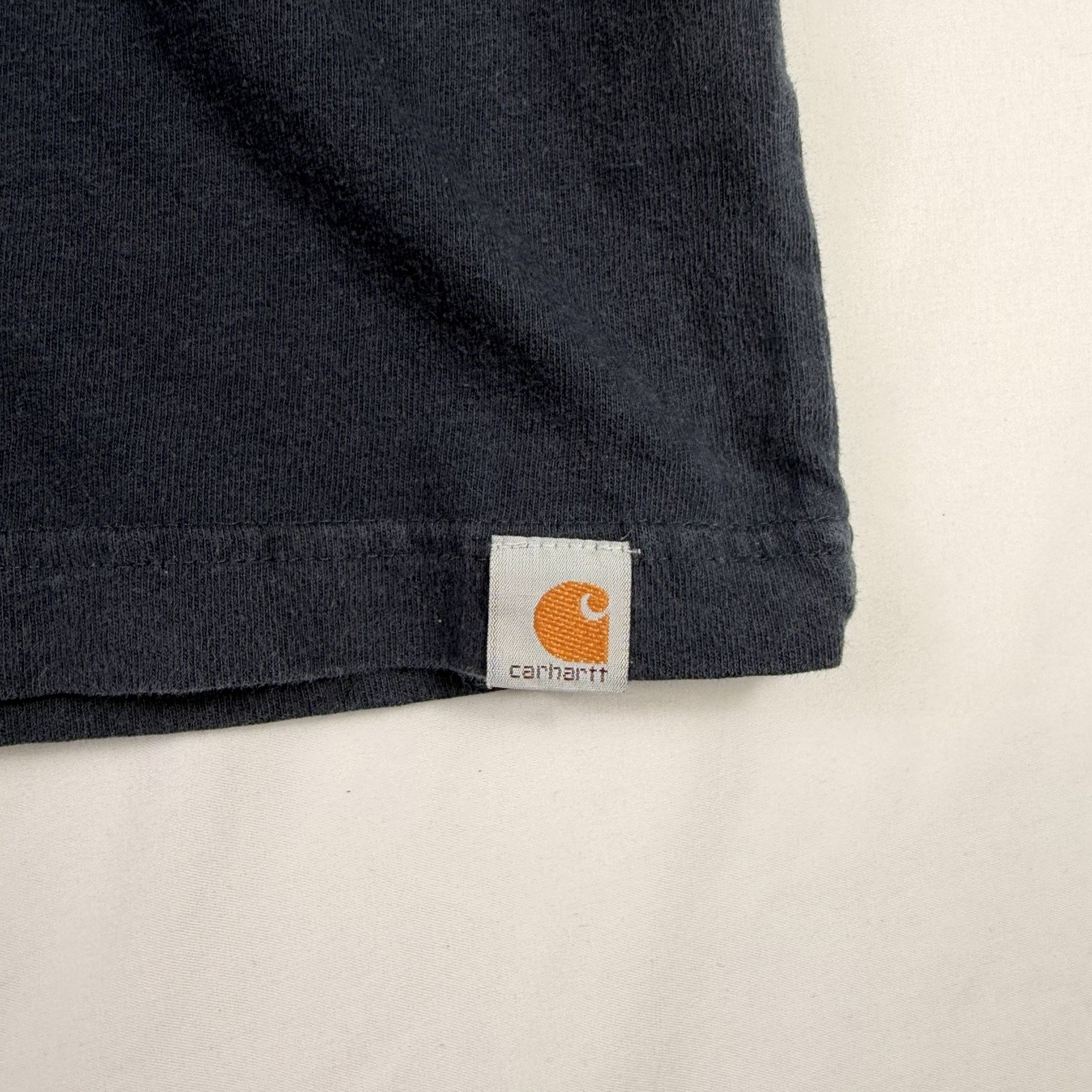 Carhartt T-Shirt Men's M Relaxed Fit Blue Short Sleeve Tee 100% Cotton gallery