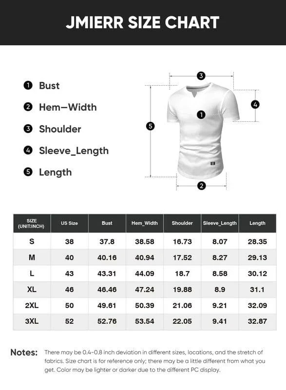 Mens Muscle Slim T Shirt V-Neck Longline Henley Shirt X-Large 1-V Neck 0 White gallery