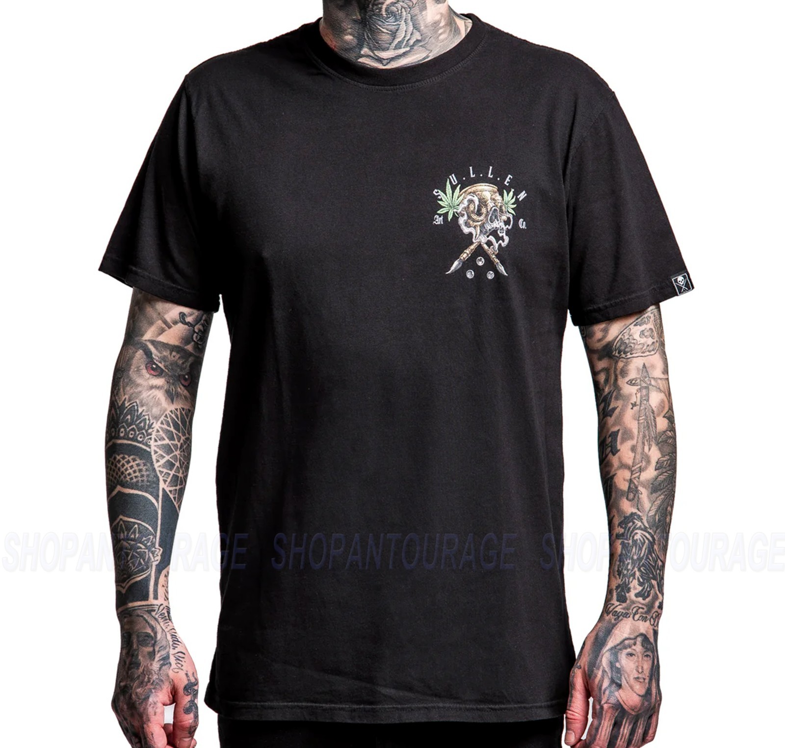 Sullen Art Collective Flower God Premium SCM8092 Short Sleeve T-shirt For Men gallery