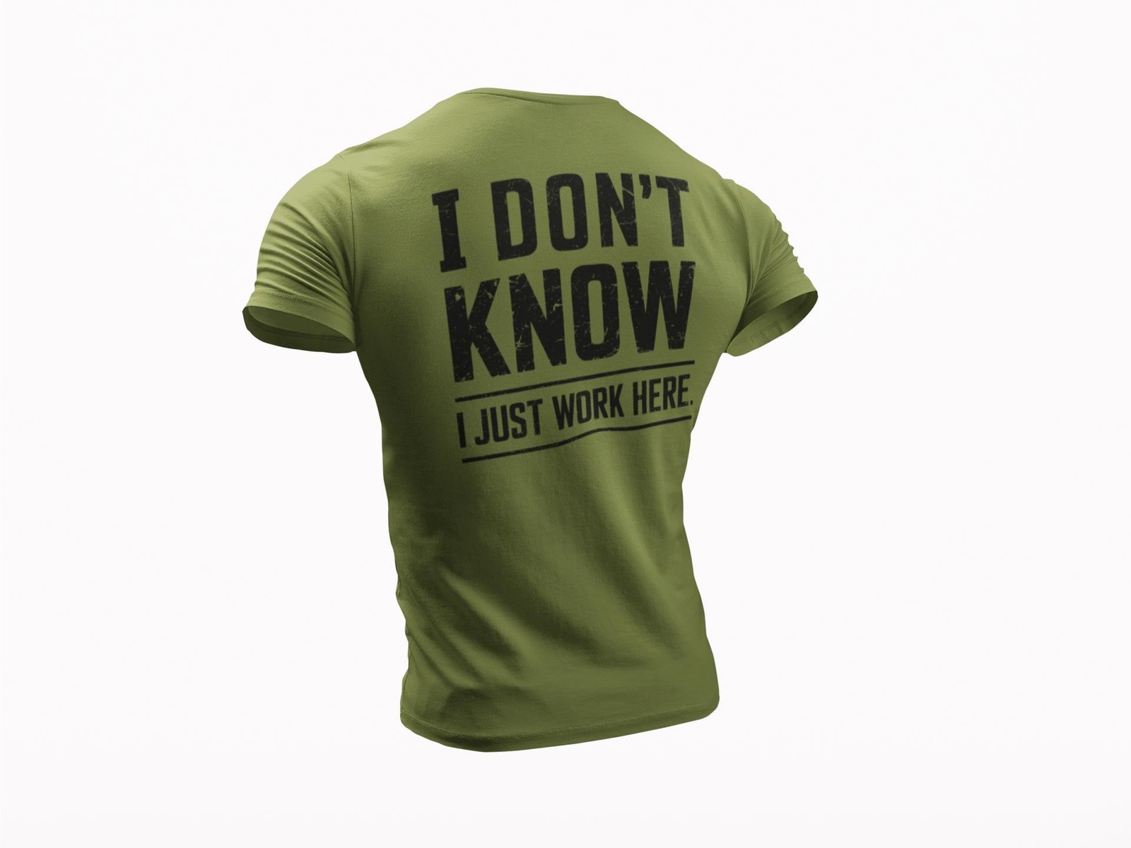 I Don’t Know I Just Work Here T-Shirt • Funny Work Shirt • Sarcastic Work Humor gallery