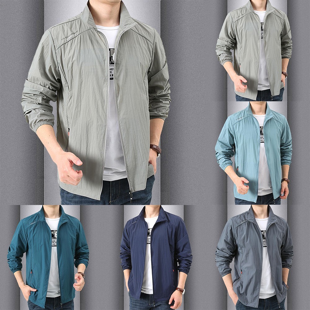Functional Menswear Breathable Sun Protection Outwear Suitable For All Seasons gallery