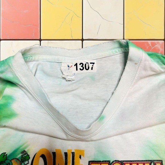 Vintage 90s One Tequila Two Tequila Three Tequila Floor Cancun T-Shirt Large gallery