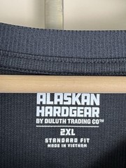 Alaskan Hardgear Duluth Trading Co. Long Sleeve Black Mens 2XL Base Layer