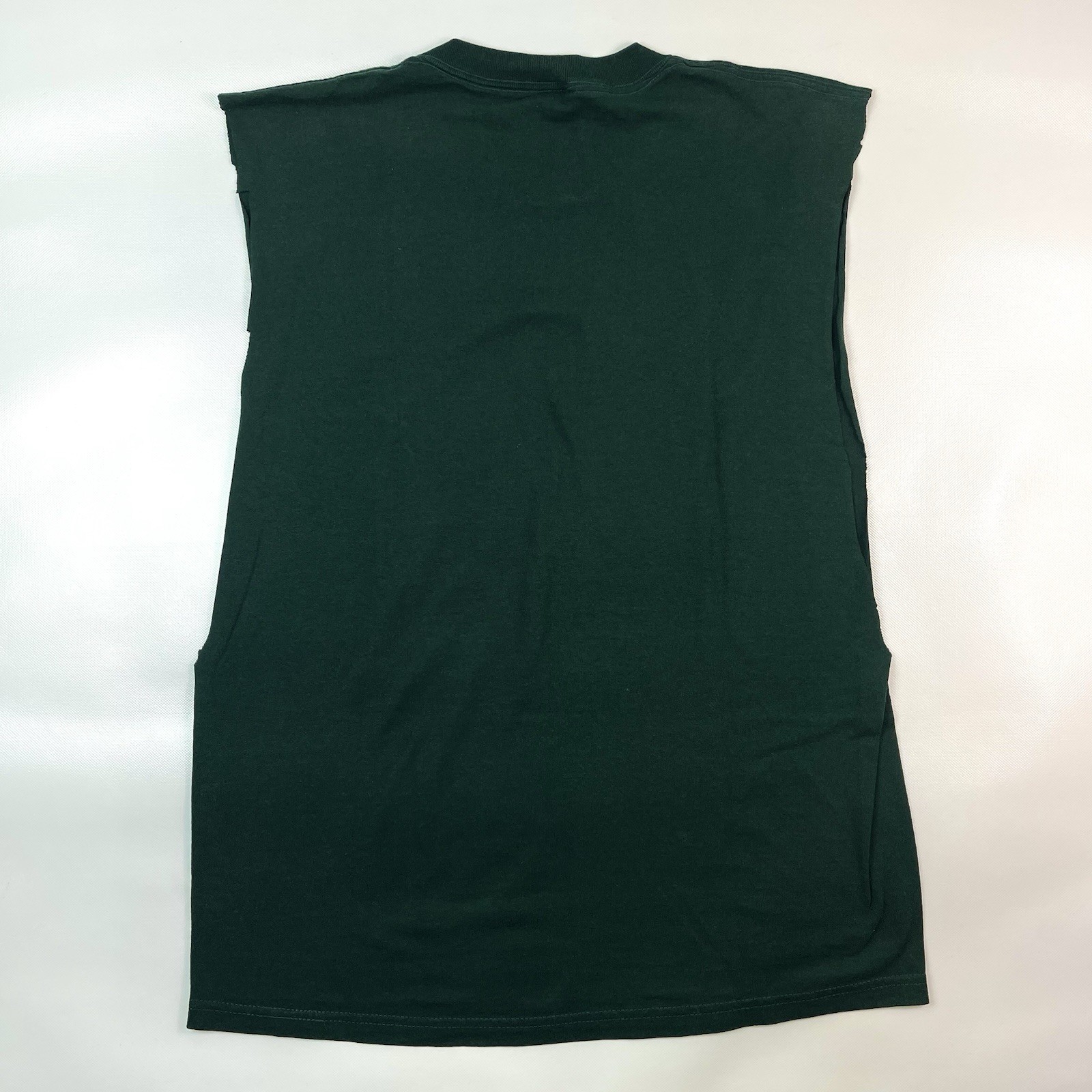 Bullfrog Baseball 2002 Sleeveless Customized Cut-Off T-Shirt Green Men’s L gallery