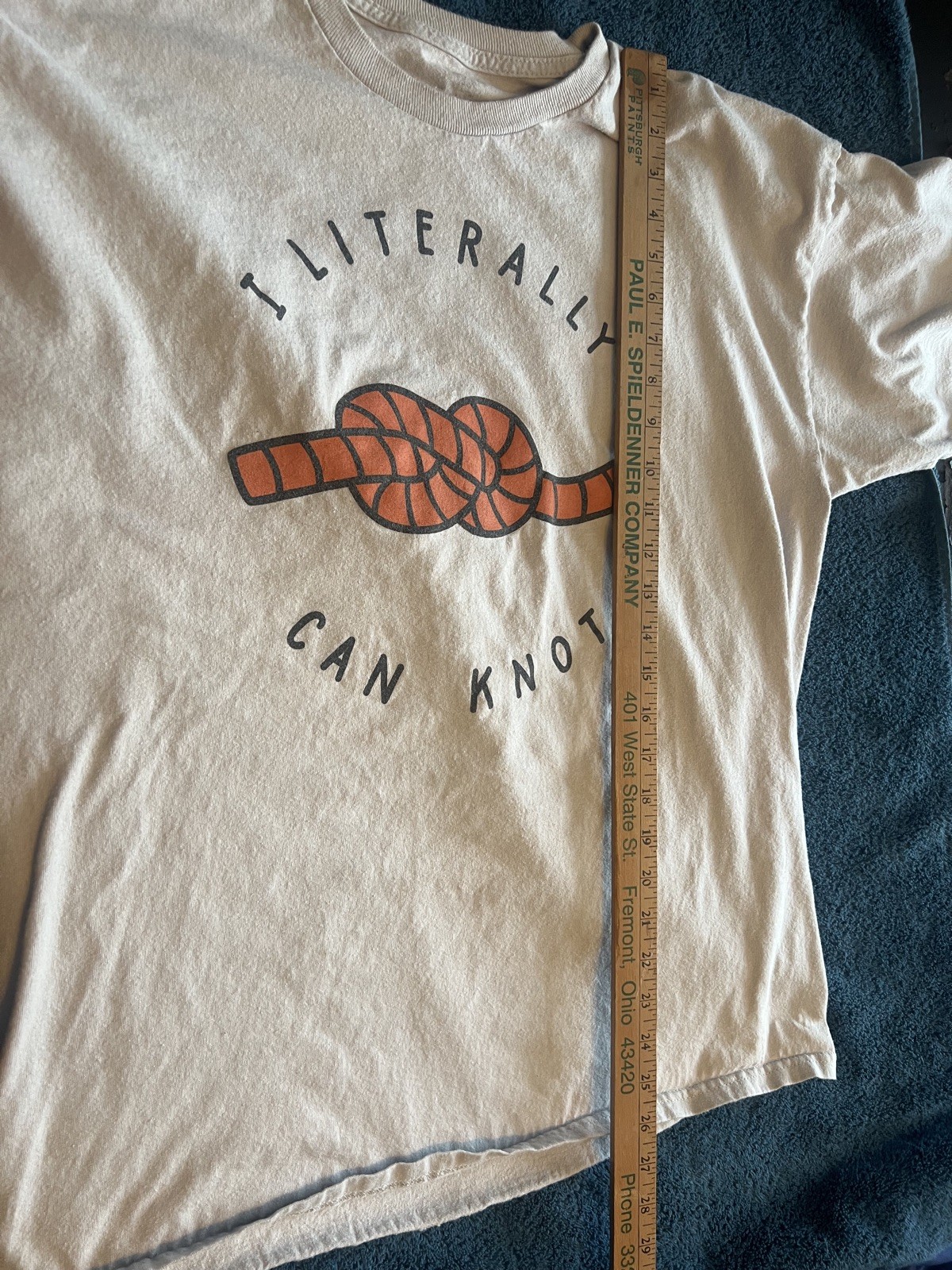 I Literally Can Knot artwork Survival Camping Scouts Badge TeeFury T-Shirt gallery