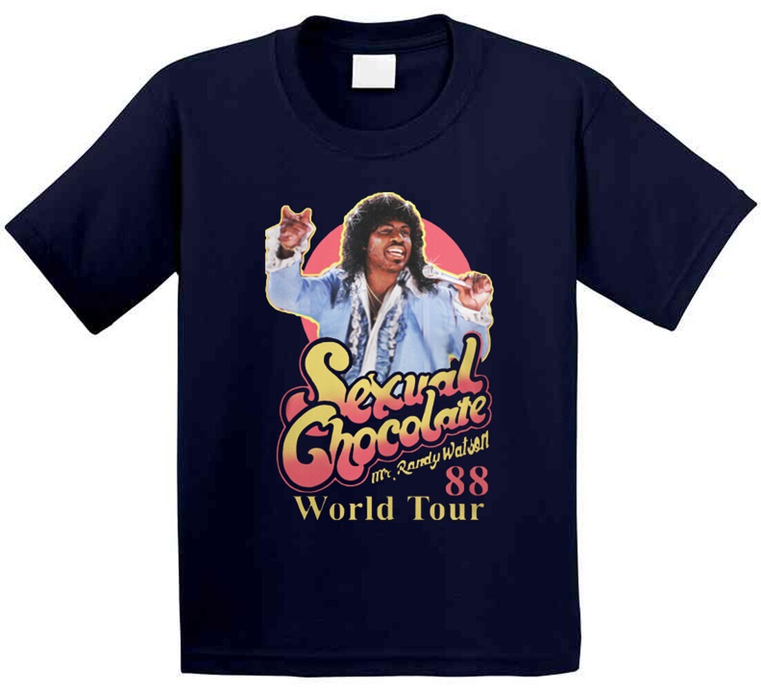 Sexual Chocolate 88' World Tour Randy Watson Eddie Murphy Movie T Shirt gallery