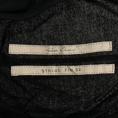 Rick Owens | 2022AW Inhuman Draped Long-Sleeve Shirt Cotton Used KLDR-0