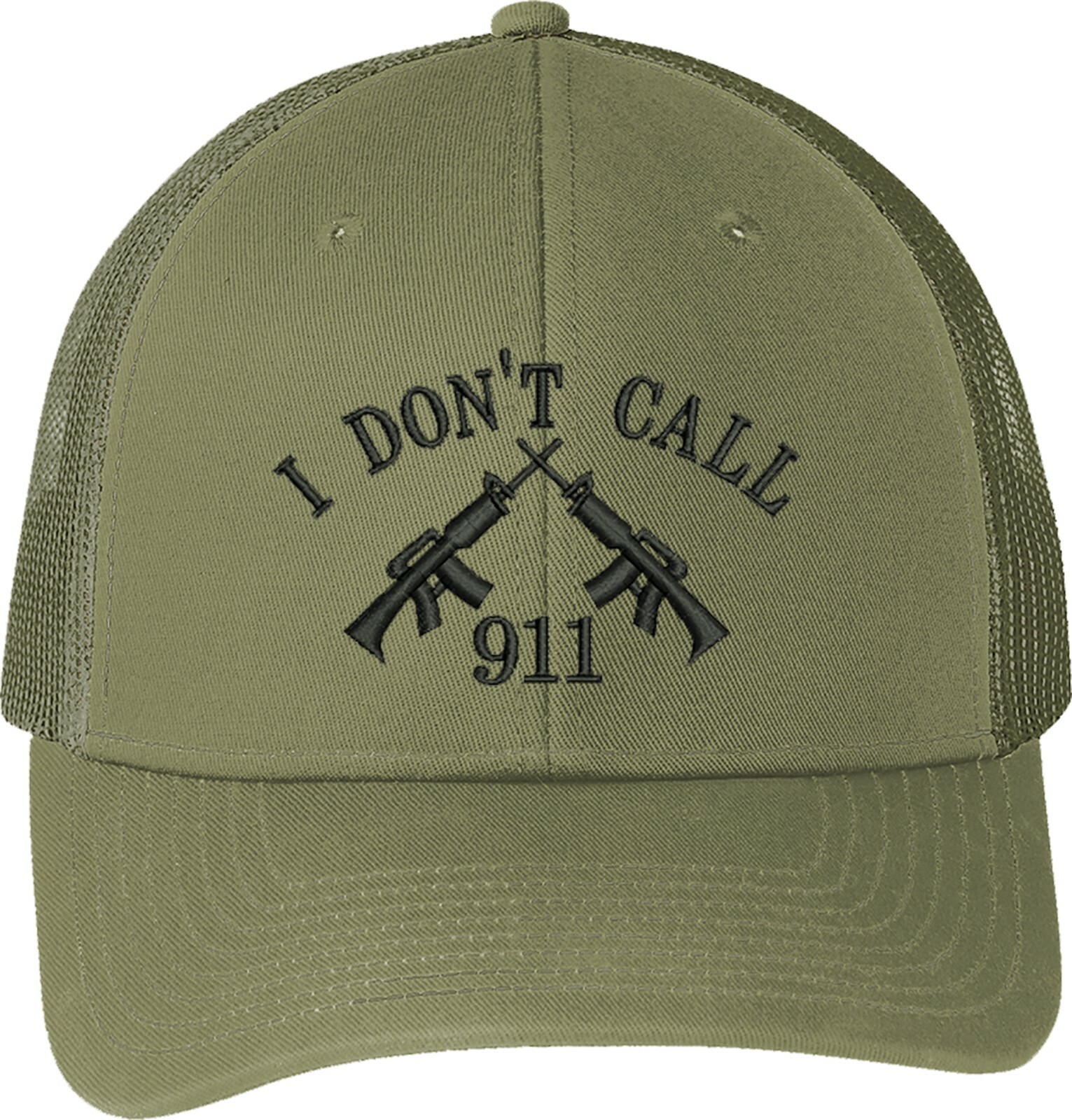 I Don't Call 911 2nd Amendment 1791 Embroidered One Size Fits All Baseball Hats gallery