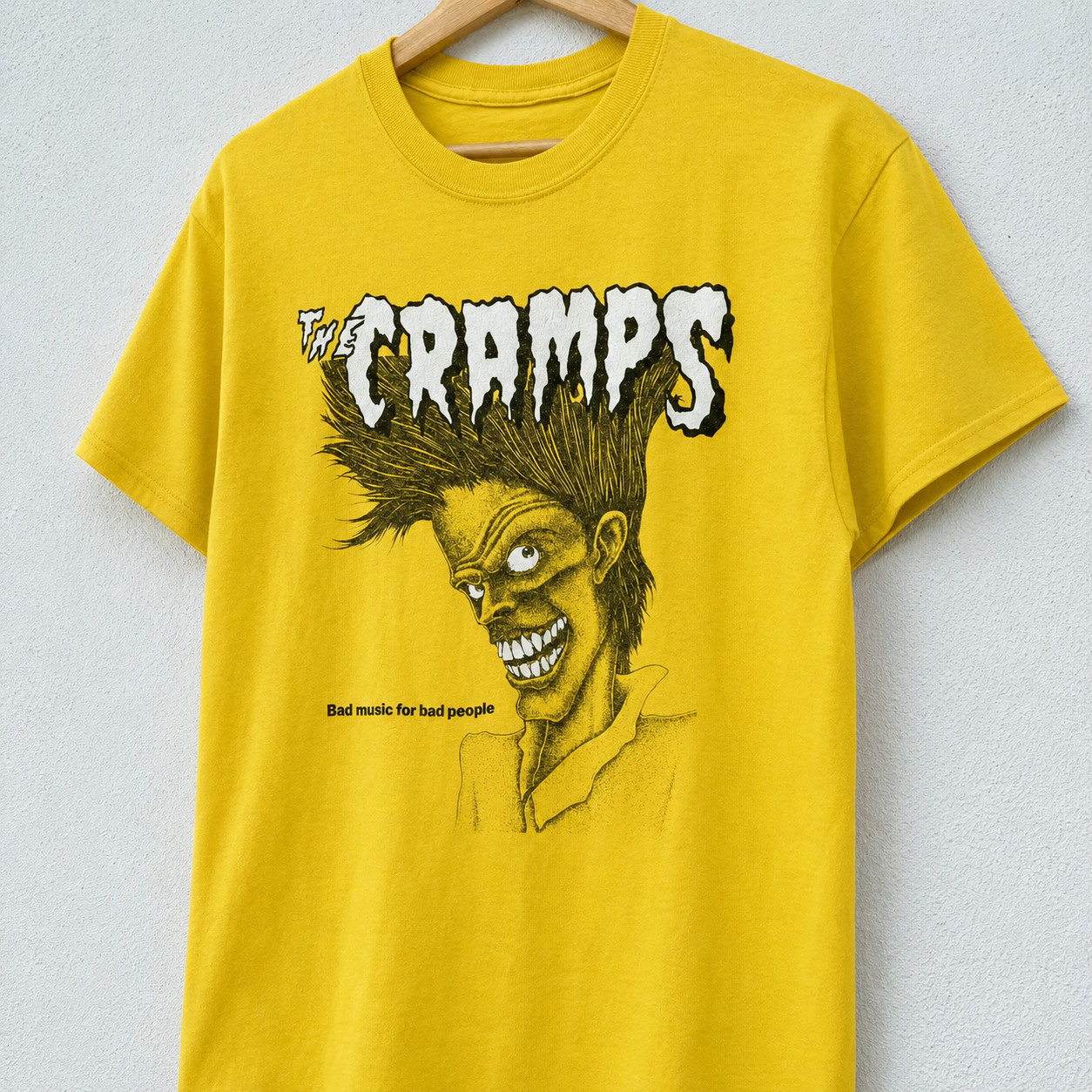 The Cramps Band Bad Music For Bad People T-Shirt All Size S-5XL DH1520 gallery