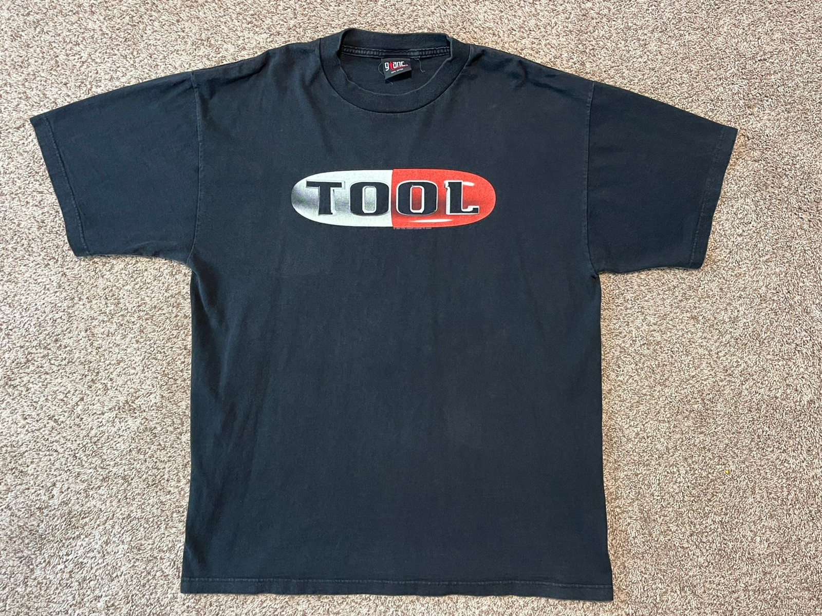 TOOL Pill Brain Vintage Shirt Rare Giant Tag XL 1999 - CHECK SIZE gallery