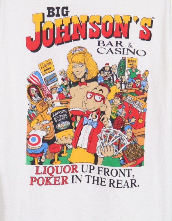 vintage, Big Johnson T shirt – MOM gift, halloween gift/ Round neck