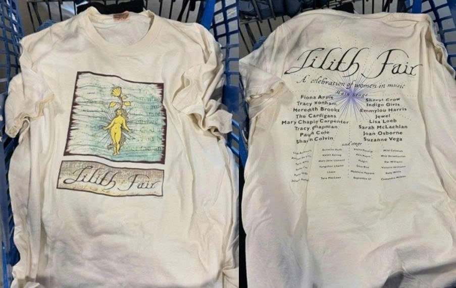 Lilith Fair 1997-1998 Reprint T-shirt All Size for fans gallery