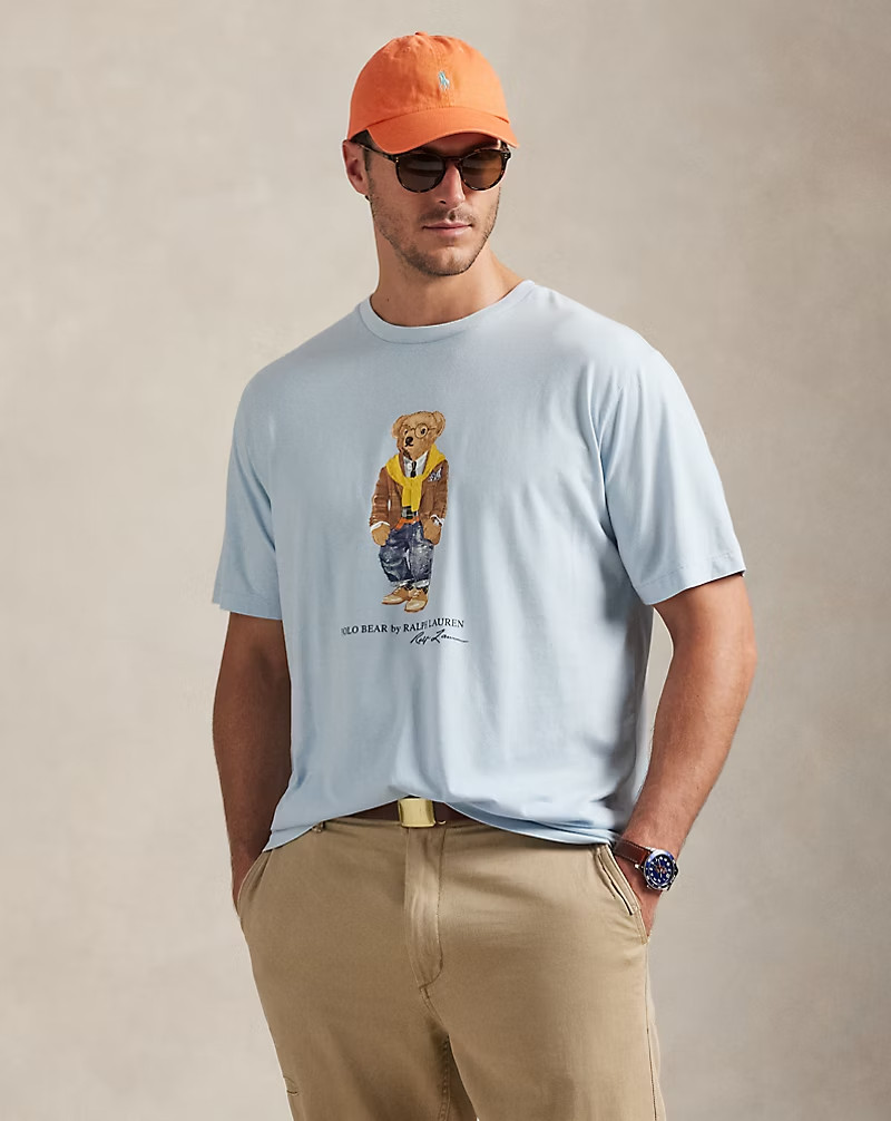 Polo Ralph Lauren Men`s Polo Bear Tee T-Shirt Blue gallery