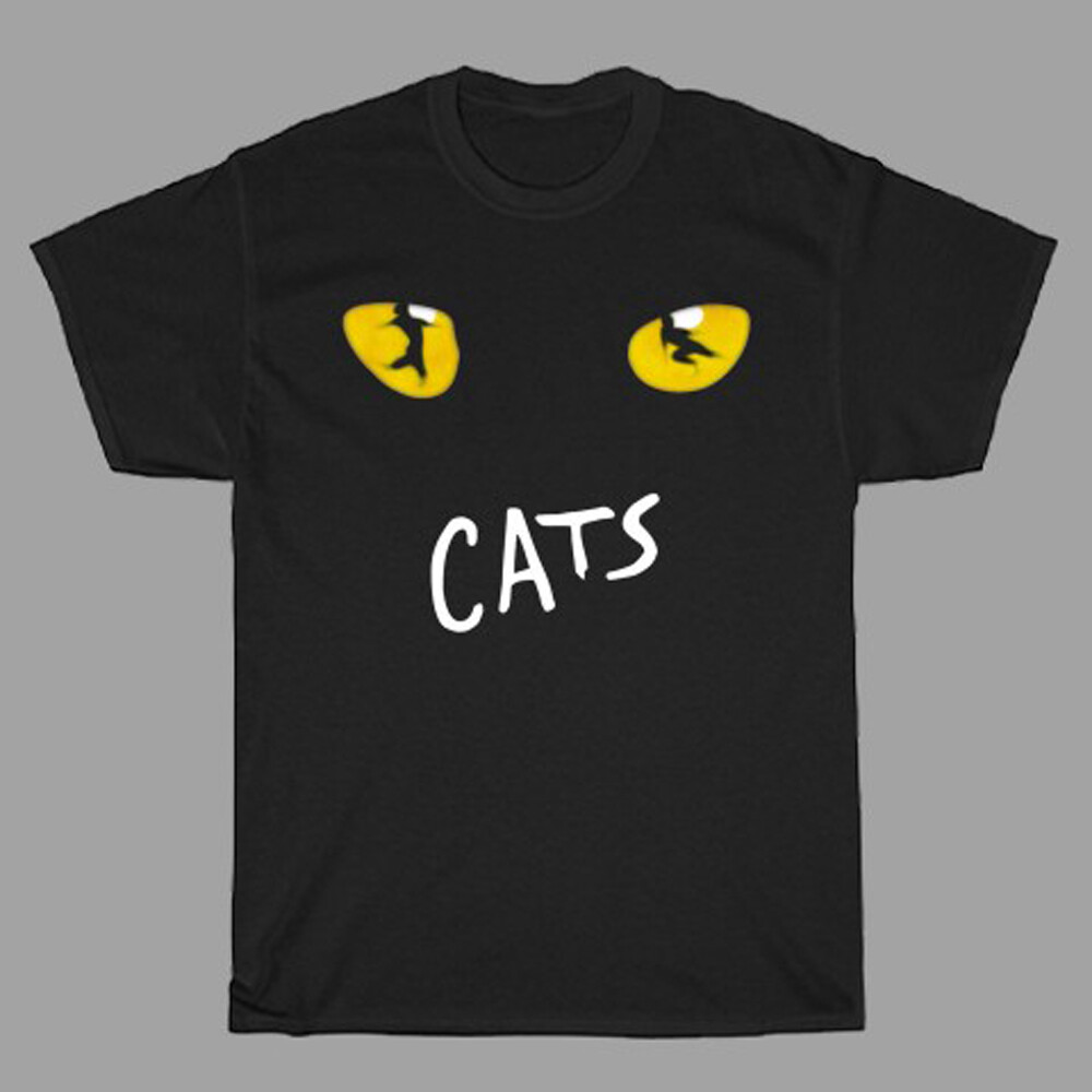 Cats Broadway Musical Show Men’s Black Size S to 5XL