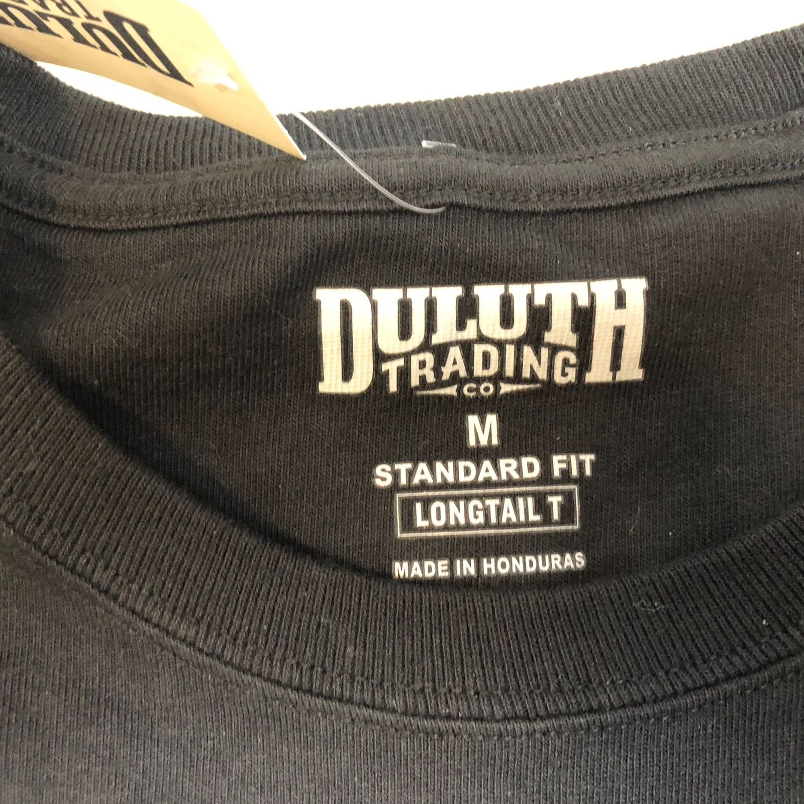 Duluth Men's T-Shirt Size M Black Longtail T Standard Fit Short Sleeve gallery