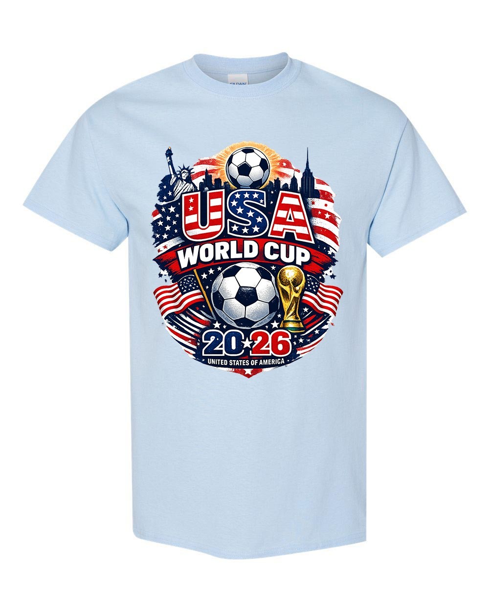 USA Soccer 2026 World Cup Style Unisex T-Shirt German Fan Shirt Football gallery