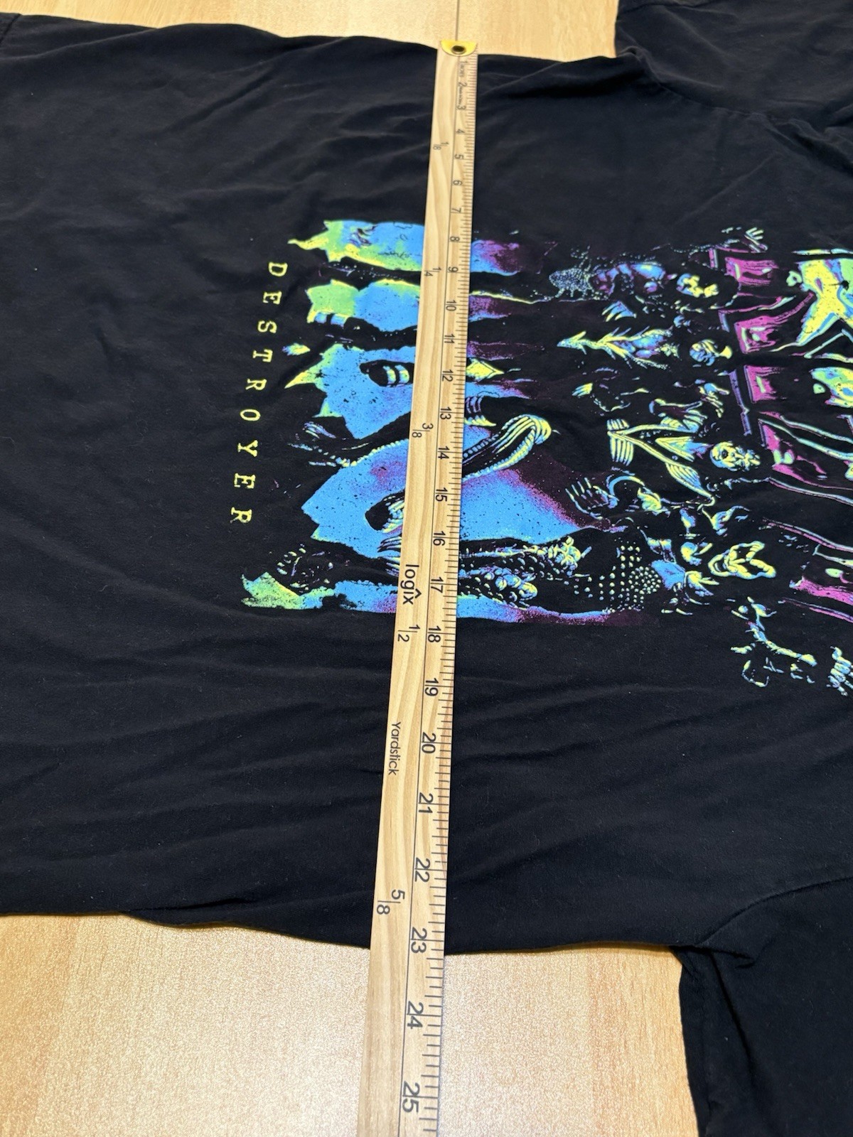 KISS Shirt Mens XL Cover Artwork Destroyer Album Cotton gallery