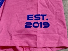 United States Space Force USSF “ALWAYS ABOVE” Pink T-Shirt -Size M / Medium NWT