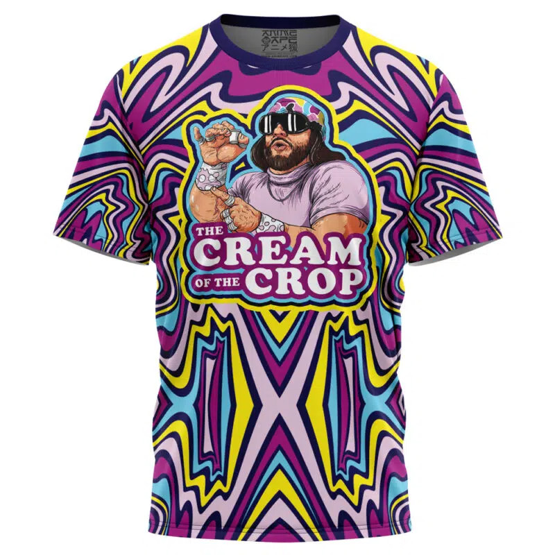 The Cream of the Crop Trippy Macho Man Retro Wrestling 3D AOP T-Shirt TT827 gallery