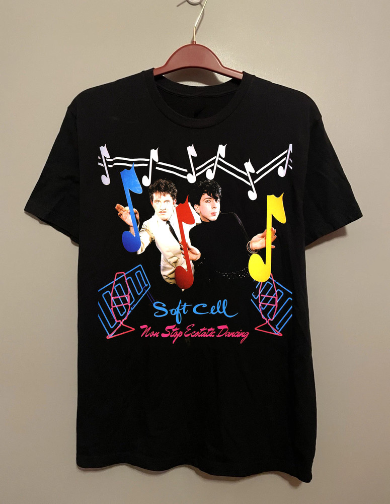 New Soft Cell Non-Stop Ecstatic Dancing Black T-shirt S to 5XL UR695