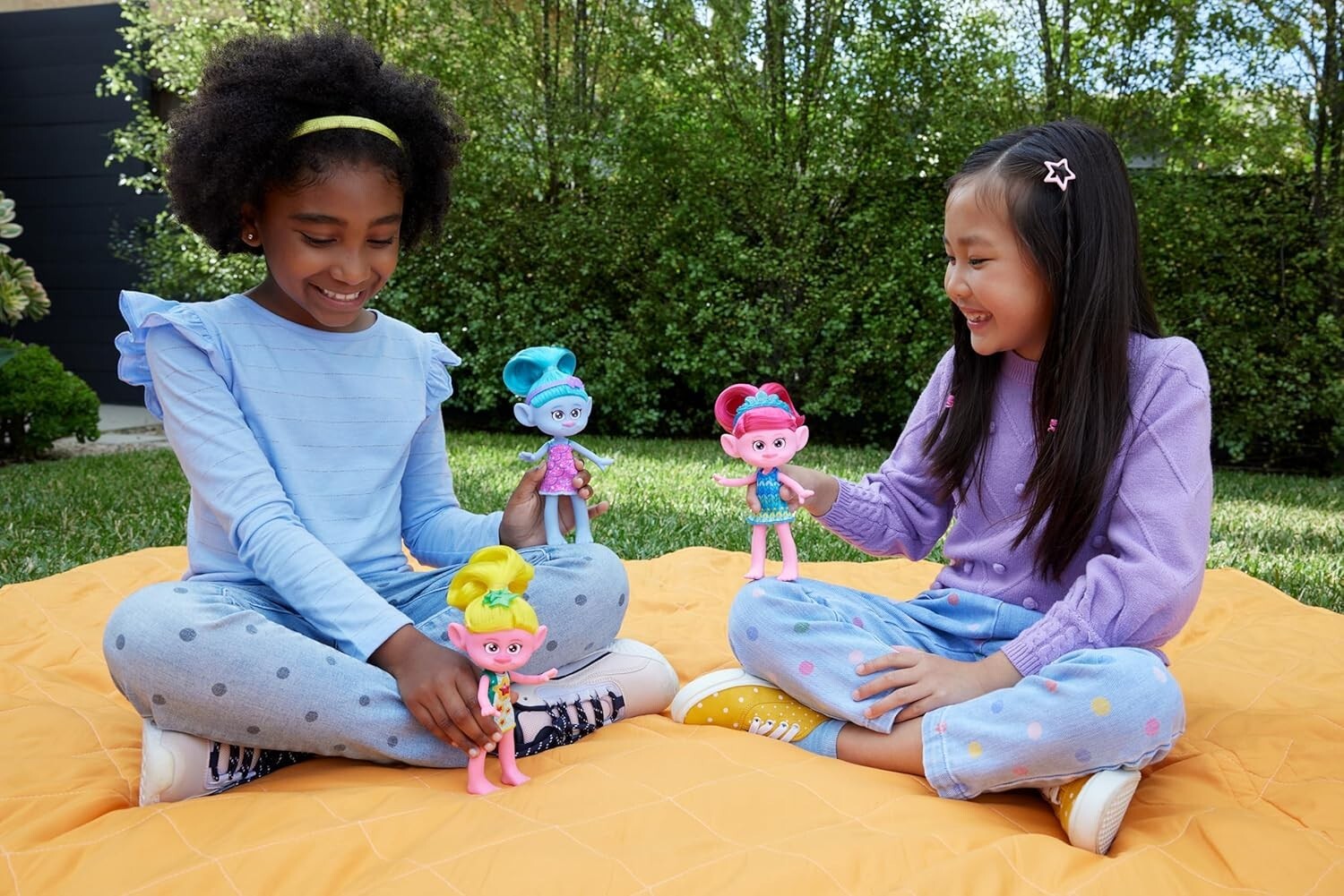 Mattel DreamWorks Trolls Band Together, Chenille with Vibrant Hair & Accessory gallery