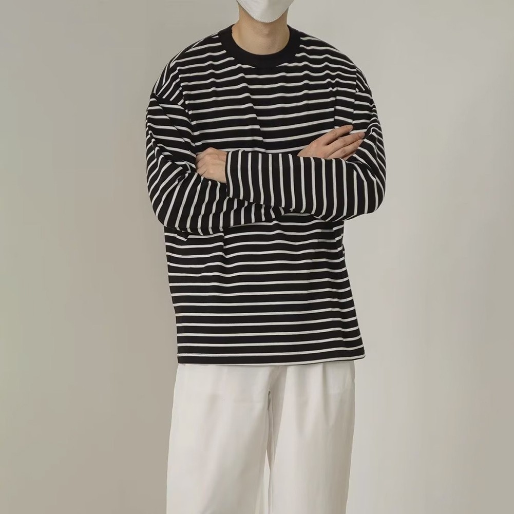 Casual Outing Korean Casual Tops 95% Polyester 5% Spandex All-match Clothing gallery