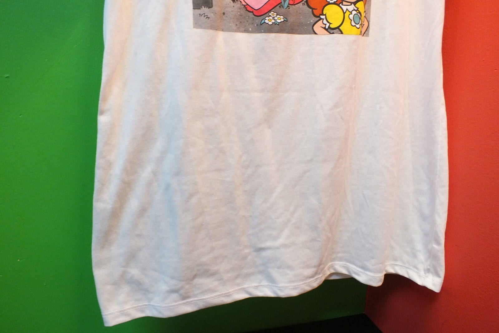 Licensed SUPER MARIO 2020 Ladies XXXL Princess T-Shirt Poly/Cotton 80/20 blend gallery