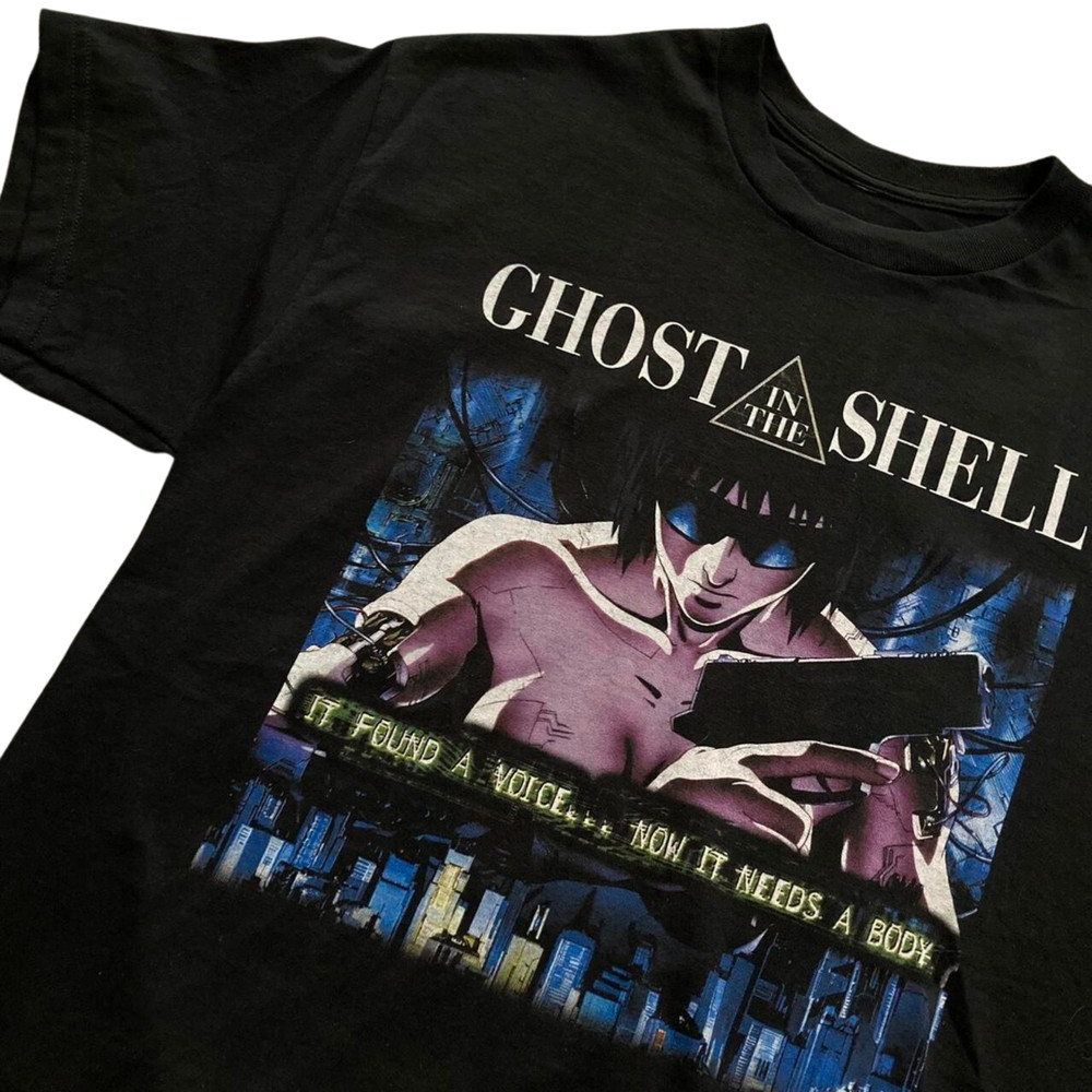 GHOST IN THE SHELL “MAJOR” MOTOKO KUSANAGI TSHIRT ANIME – HIGH QUALITY PRINT