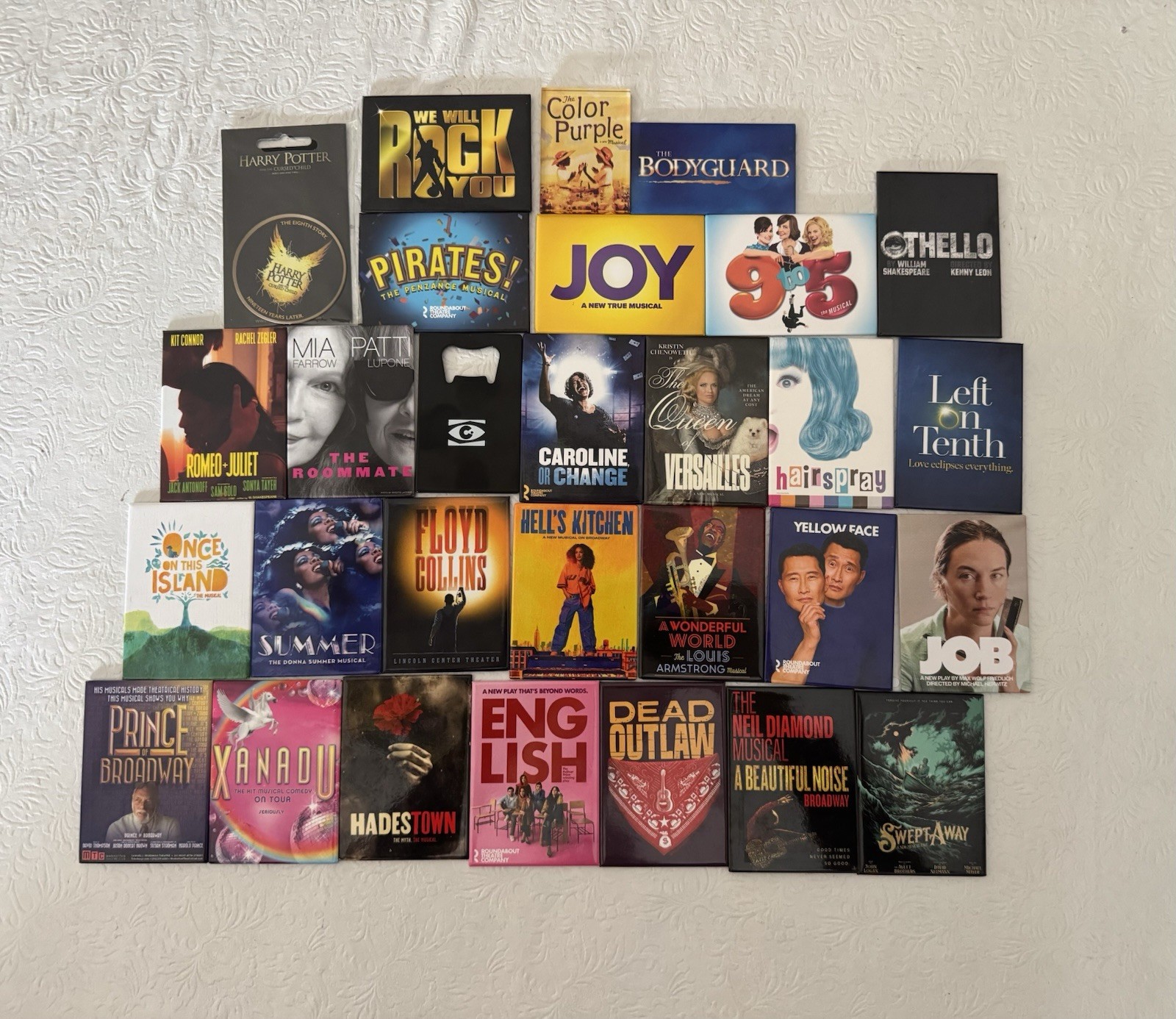 Broadway Show Magnet – Choose Your Musical | Combined Shipping