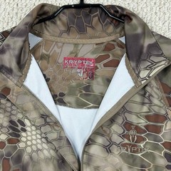 Kryptek Valhalla 1/4 Zip Pullover Mens S Highlander Camouflage Tactical Shirt