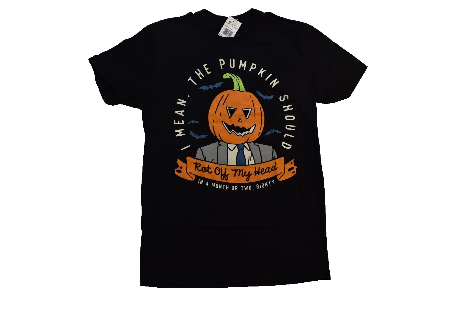 The Office Mens The Pumpkin Should Rot Off My Head Dwight Shirt NWT S-2XL