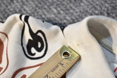 Richardson Abstract Polo White Black Brown S/S | Size XL | Streetwear USA