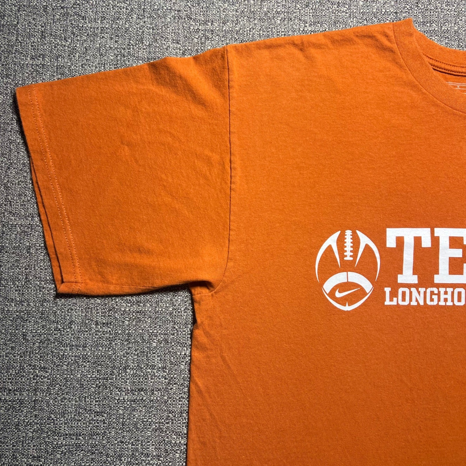 Vintage Y2K Nike Team Texas Longhorns T Shirt Mens Large Burnt Orange NCAA UT gallery
