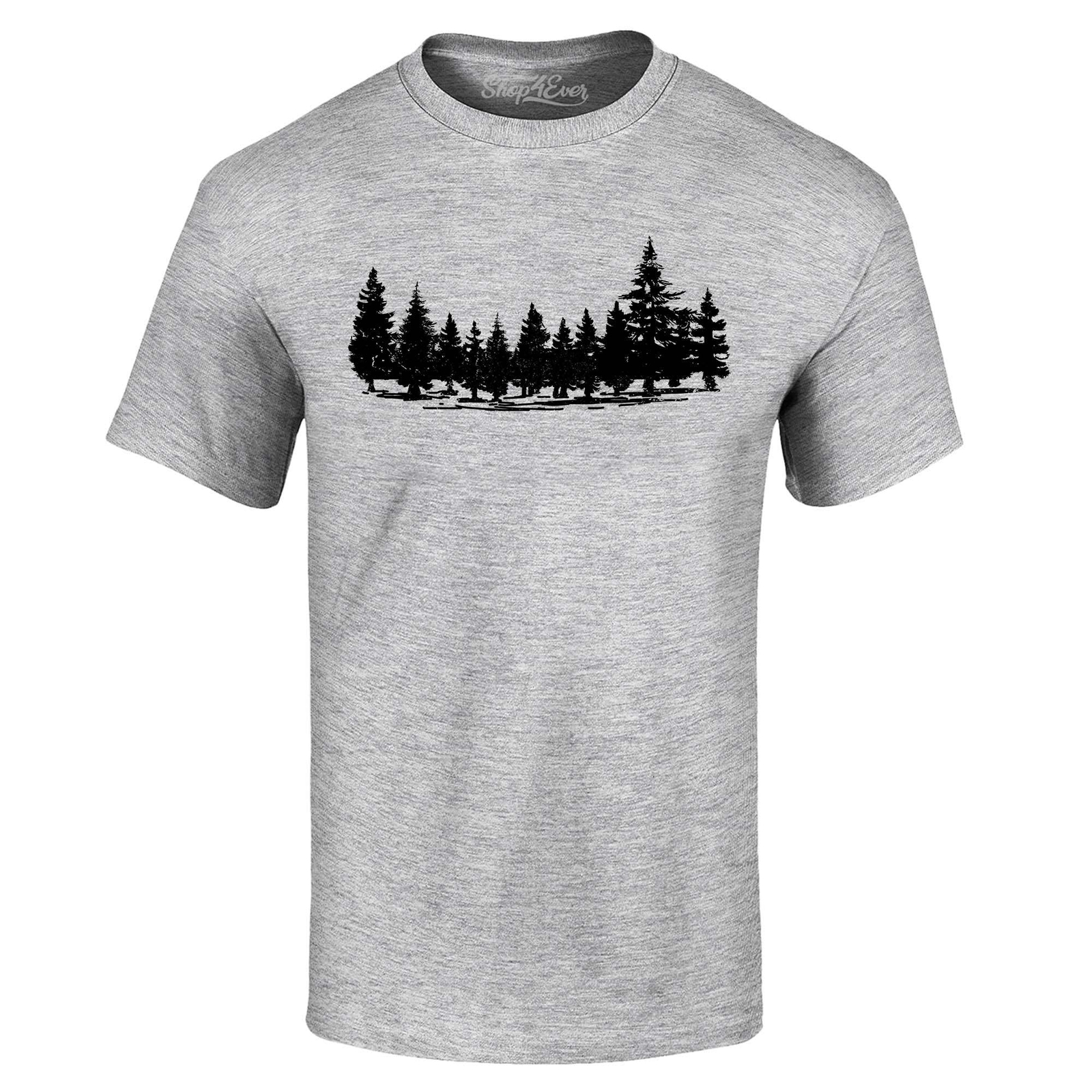 Forest Trees Nature Mountains Wildlife T-shirt Adventurer Explorer Shirt