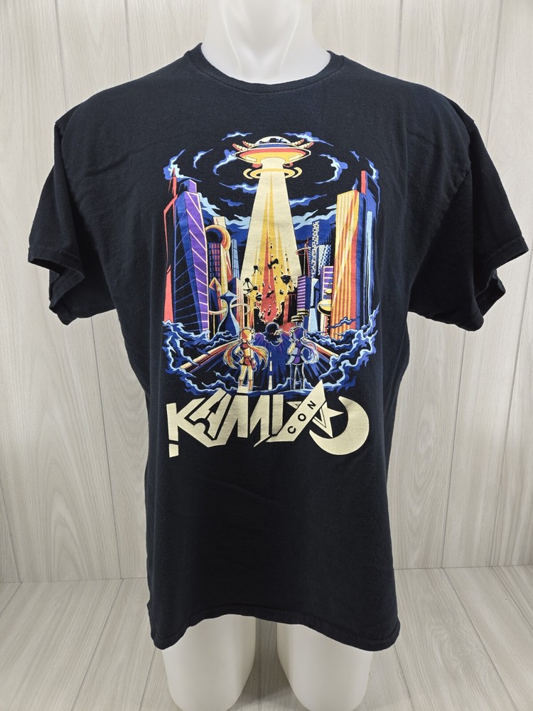 Vintage Kami Con Birmingham Alabama Anime Graphic T-Shirt Size XL #2