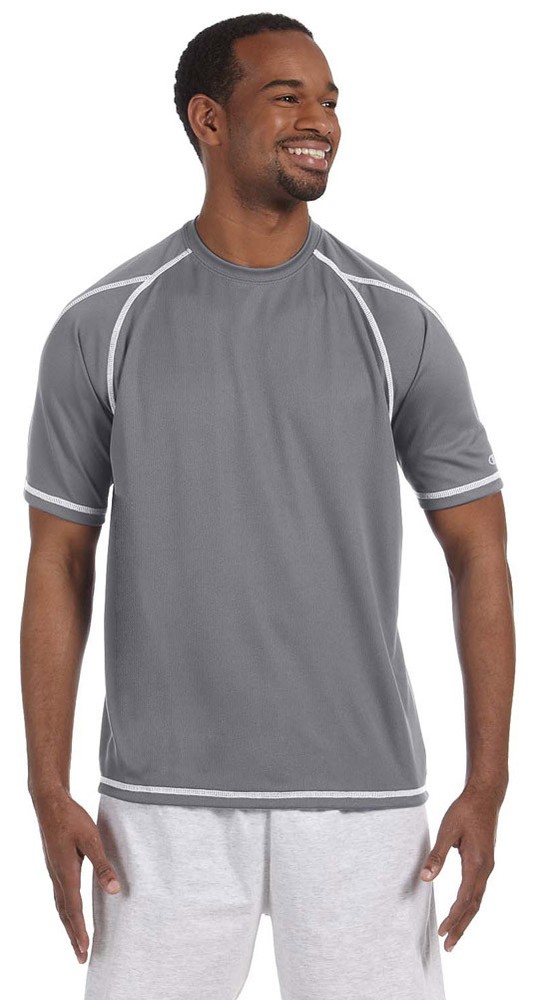 Champion Men’s Double Dry 4.1 oz. Mesh T-Shirt Workout Shirt Gym Top