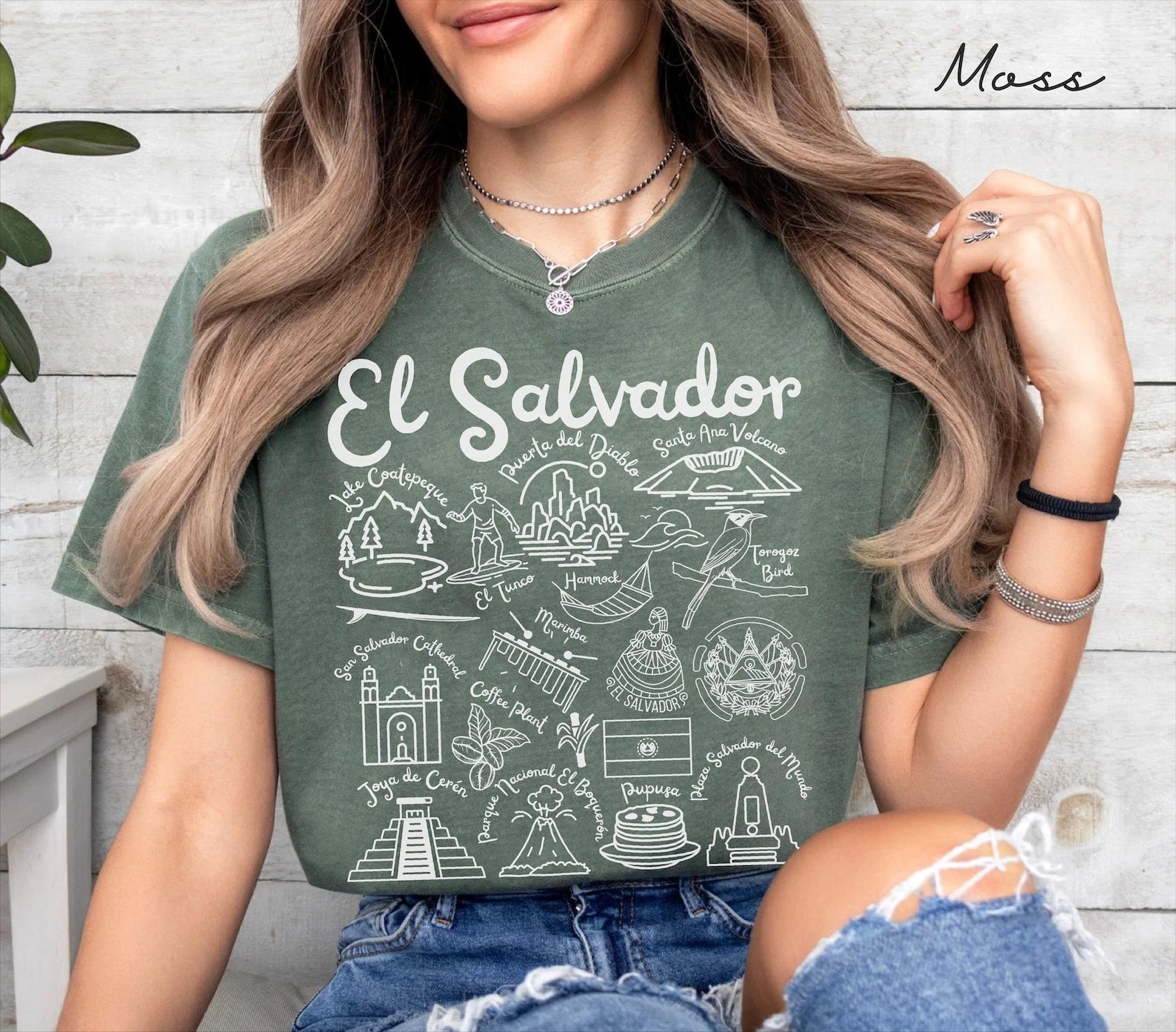 El Salvador Mass Shirt Gift Travel El Salvador Trip Lovers Souvenir Tee gallery