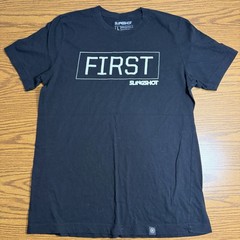 Liquid Force Blue and Slingshot Black Large T shirts Wakeboard/Kiteboard/Surf