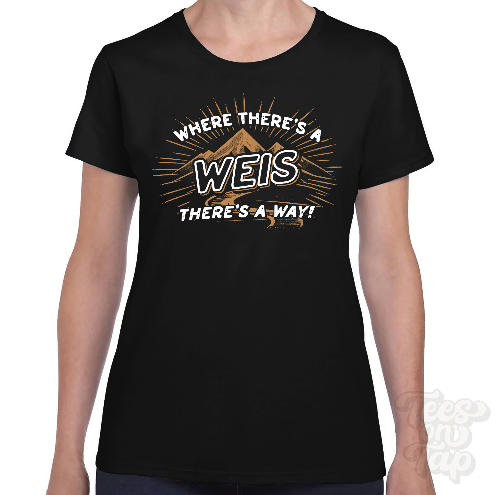 WHERE THERE'S A WEIS... T-SHIRT name surname funny family gift idea gallery