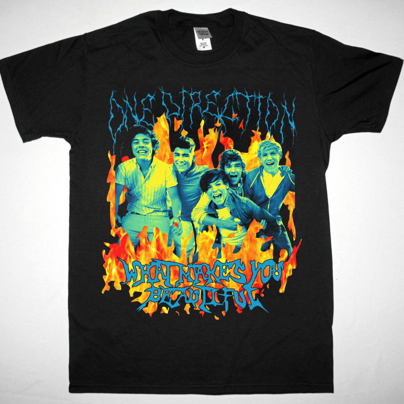 VTG One Direction Heavy metal Tee Men Women All Size S to 5XL TR1561